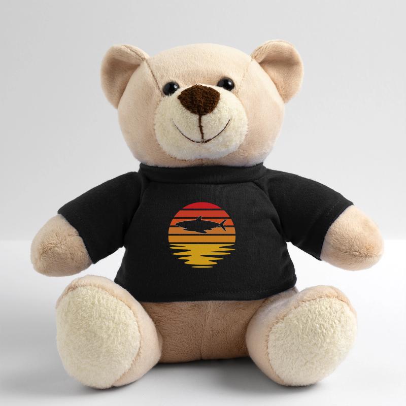 Shark Retro Teddy Bear