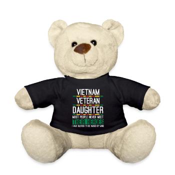Stolze Tochter Eines Vietnam-veteranen - Teddy - Schwarz - Vorne