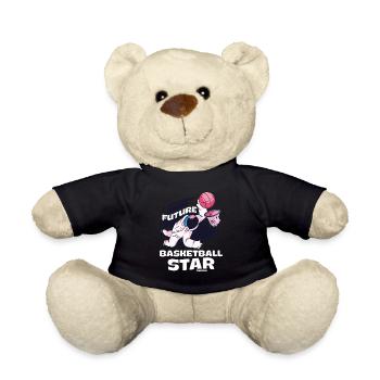 Future Basketball Star - Teddy Bear - black - Front
