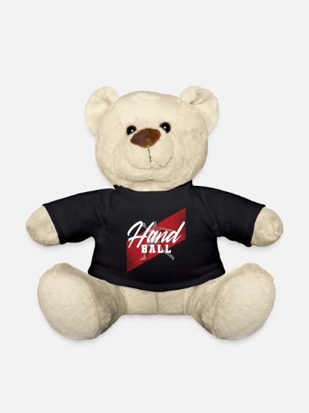 Handball Handballer - Teddy - Schwarz
