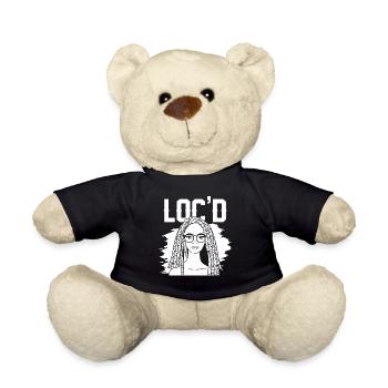 C’est The Locs For Me - Afro Hair Black American - Nounours - noir - Devant