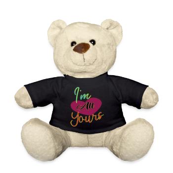 I´m all yours - Teddy - Schwarz - Vorne