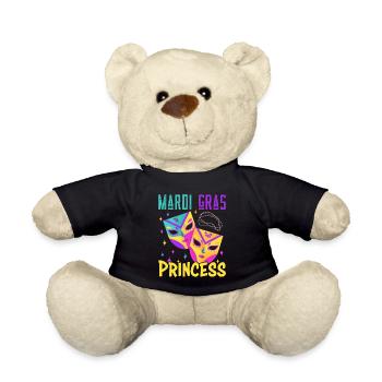 Carnival Family Matching Mardi Gras Princess - Teddy - Schwarz - Vorne