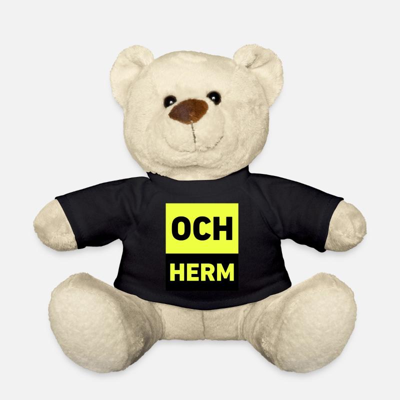 Och herm - Teddy - Schwarz