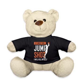 If I miss this jumpsuit, I bring - Teddy Bear - black - Front