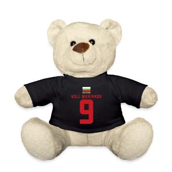 Sauf Trikot Fußball Partyurlaub Thekenmannschaft - Teddy - Schwarz - Vorne