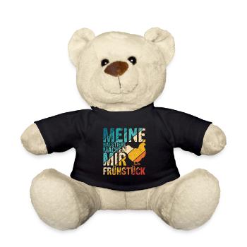 Meine Haustiere Machen Mir Frühstück! Landwirt Hüh - Teddy - Schwarz - Vorne