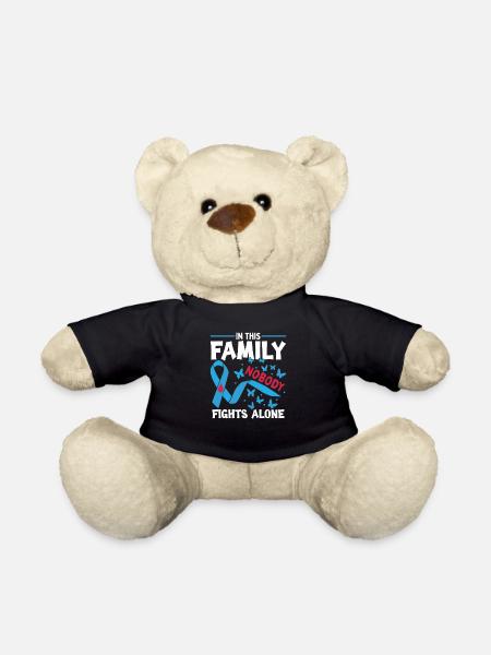 Family Diabetes Awareness Month - Teddy Bear - black
