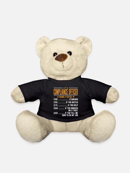 Compliance Officer Stundenlohn - Teddy - Schwarz