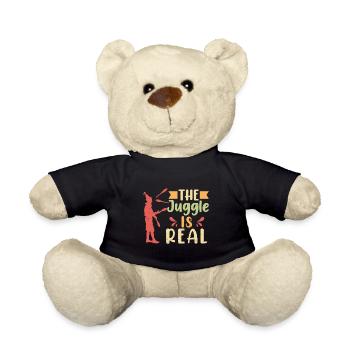 The juggle is real - Teddy Bear - black - Front