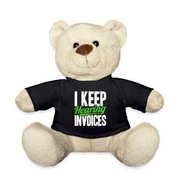 Buchhalter Geschenk Buchhaltung Steuer Cpa - Teddy - Schwarz - Vorne