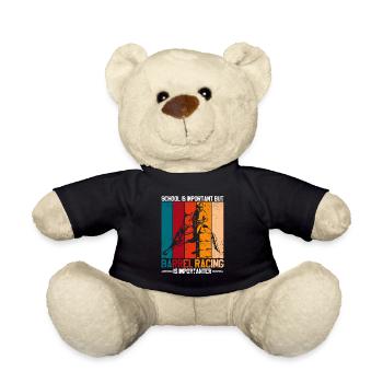 Schule ist wichtig, aber Barrel Racing ist noch - Teddy - Schwarz - Vorne