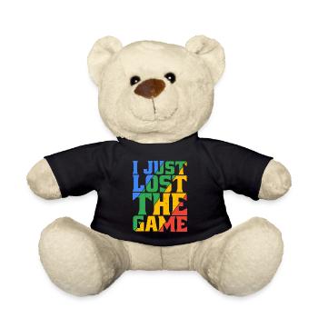 I Just Lost The Game 9 - Teddy Bear - black - Front