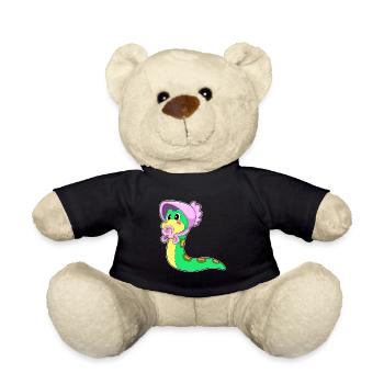 Schlange Baby Schnuller - Teddy - Schwarz - Vorne