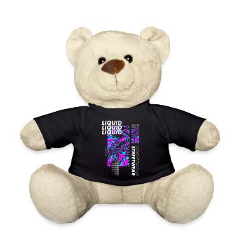 Liquid Urban Streetwear - Teddy - Schwarz - Vorne