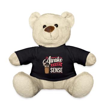 Awake Every Sense Coffee - Teddy - Schwarz - Vorne