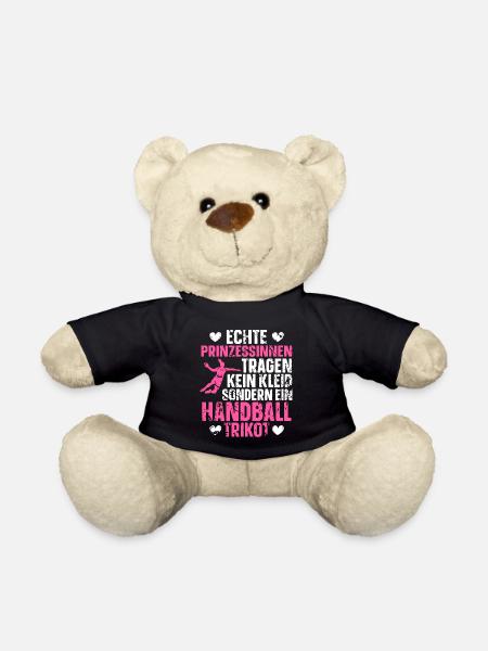 Handball Handballerin Frauen Handball - Teddy - Schwarz
