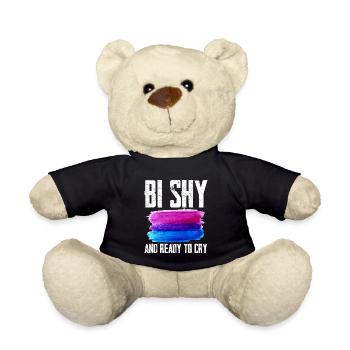 Bi Shy And Ready To Cry 2 - Teddy - Schwarz - Vorne