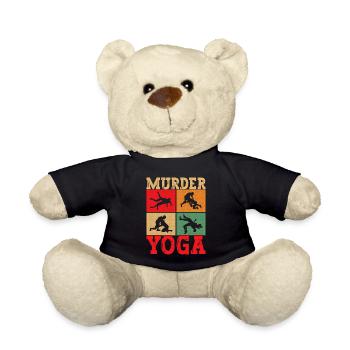 Wrestling Ringen Ringer - Teddy - Schwarz - Vorne