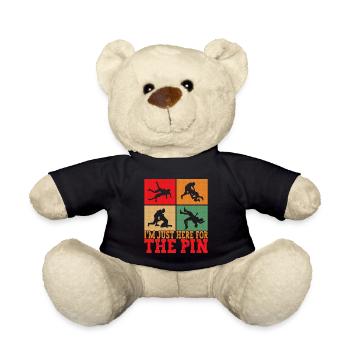 Wrestling Ringen Ringer - Teddy - Schwarz - Vorne