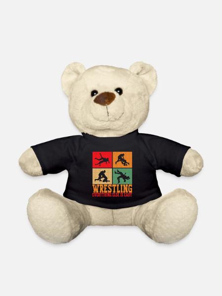 Wrestling Ringen Ringer - Teddy - Schwarz