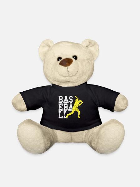 Baseball - Teddy - Schwarz