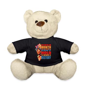 Black Pride African Women Black History Month - Teddy - Schwarz - Vorne