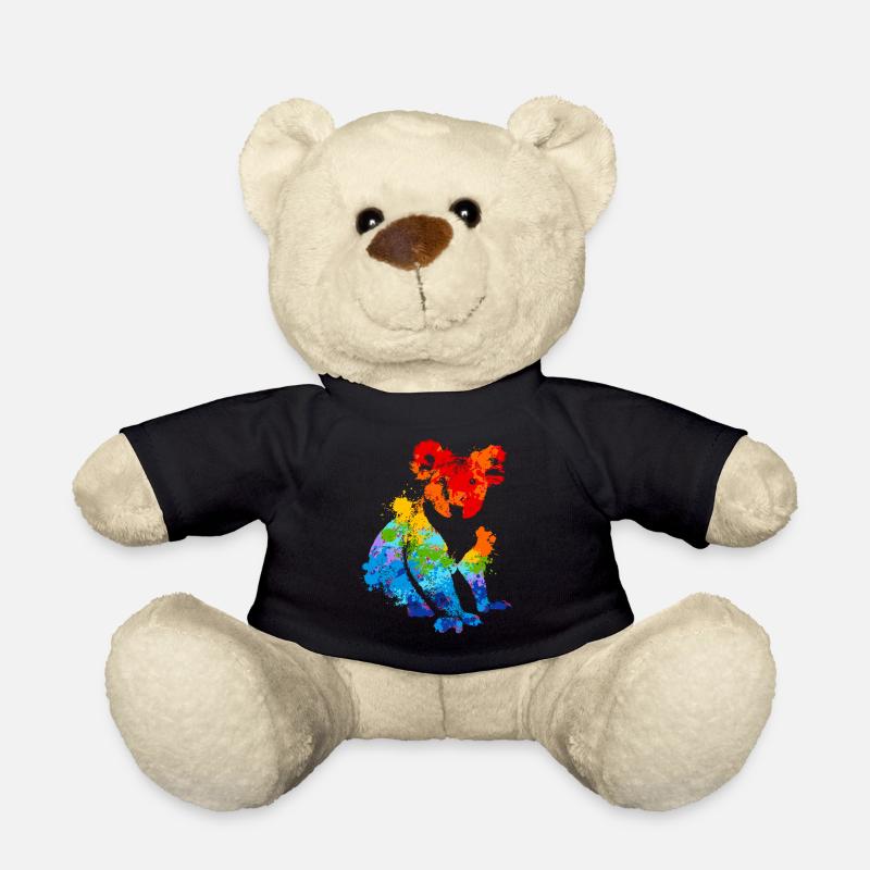 Splash de couleur Koala Colorful Koala - Nounours - noir