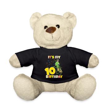 C’est ma sauterelle de 10 ans - Nounours - noir - Devant