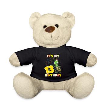 C’est ma sauterelle de 13 ans - Nounours - noir - Devant