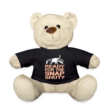 Ready For The Snap Shut? Funny Pistol Shrimp - Teddy - Schwarz - Vorne