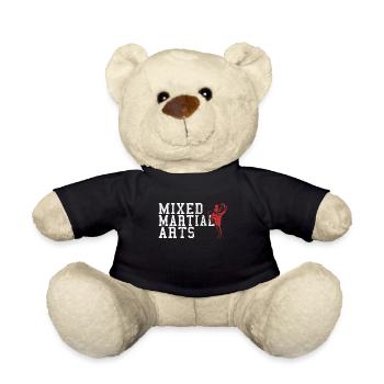 Martial arts - Teddy Bear - black - Front