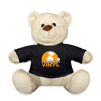 Schallplatte Plattenspieler - Teddy - Schwarz - Vorne