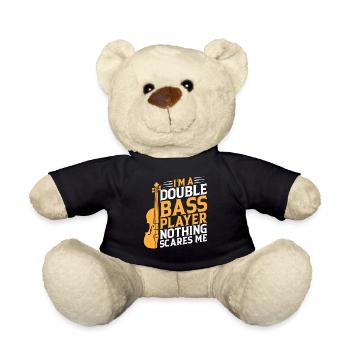 I'm A Double Bass Player Nothing Scares Me - Contr - Teddy - Schwarz - Vorne