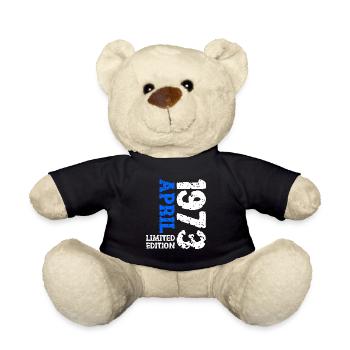 1973 avril édition limitée cadeau d’anniversaire - Nounours - noir - Devant
