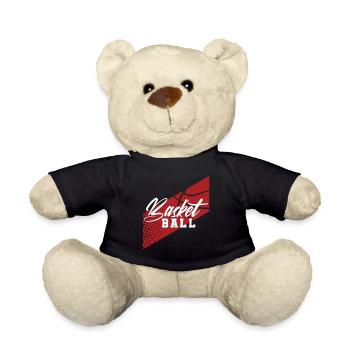 Basketball Basketballer - Teddy - Schwarz - Vorne
