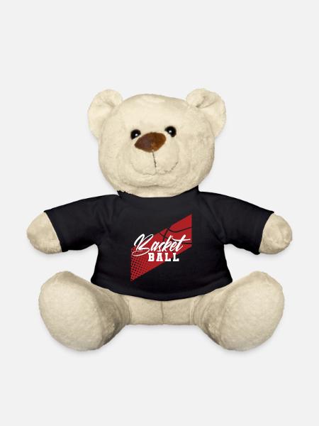 Basketball Basketballer - Teddy - Schwarz