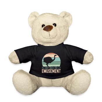Emu Strauss - Teddy Bear - black - Front