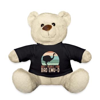 Emu Strauss - Teddy Bear - black - Front