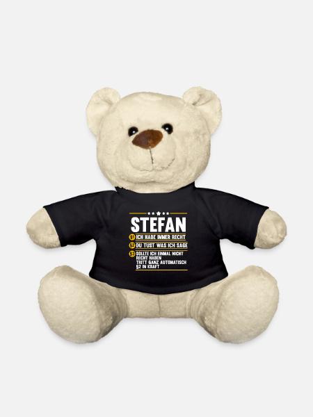 Stefan - Teddy - Schwarz