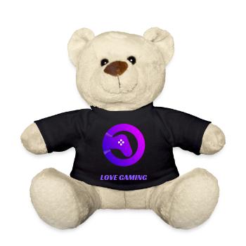 LIEBE GAMING - Teddy - Schwarz - Vorne
