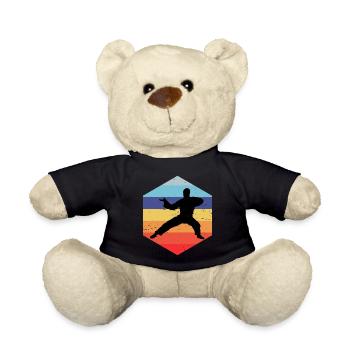 Kung Fu Kampfsport Kungfu Herren Wushu Damen - Teddy - Schwarz - Vorne