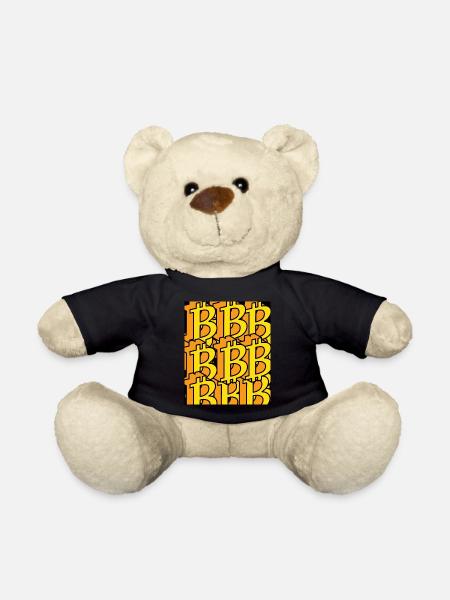 Bitcoin design - Teddy - Schwarz