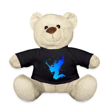 Egitarre Gitarrenspieler E-gitarre Guitar - Teddy - Schwarz - Vorne