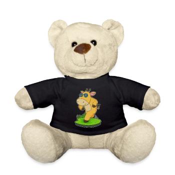 Jogging Girafe Jogging Sport - Nounours - noir - Devant