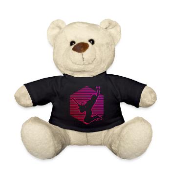 Guitare classique Guitare électrique guitare électronique - Nounours - noir - Devant