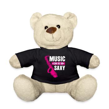 Saxophone Saxy Music Jazz Saxophones - Nounours - noir - Devant