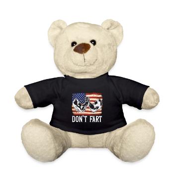Arm wrestling arm wrestling - Teddy Bear - black - Front