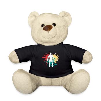 Fitness - Teddy - Schwarz - Vorne