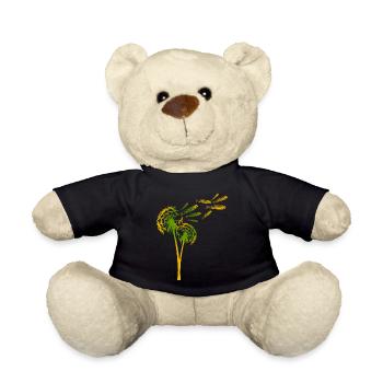 Herring Sardine Dandelions Sardines - Teddy Bear - black - Front